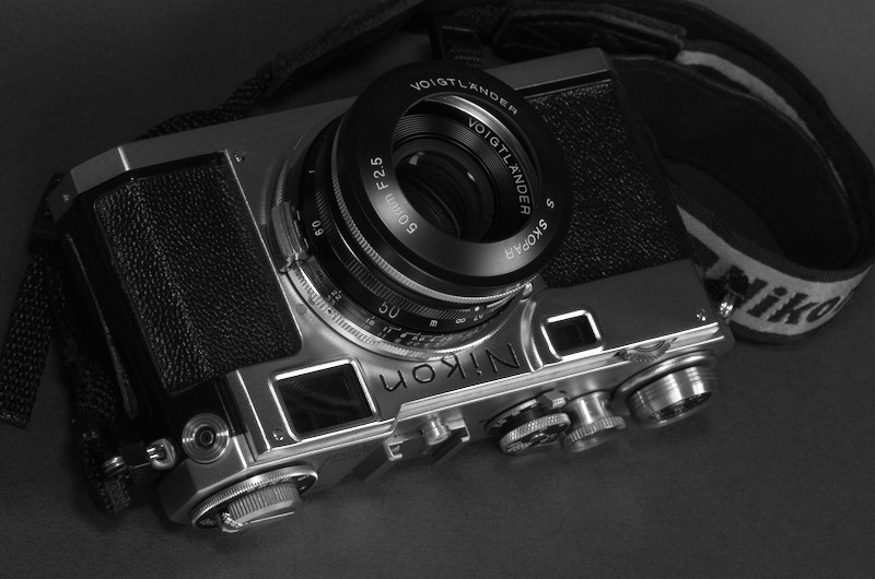 Nikon S2 with SKOPAR 50mm F2.5