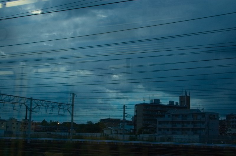 東海道線車窓