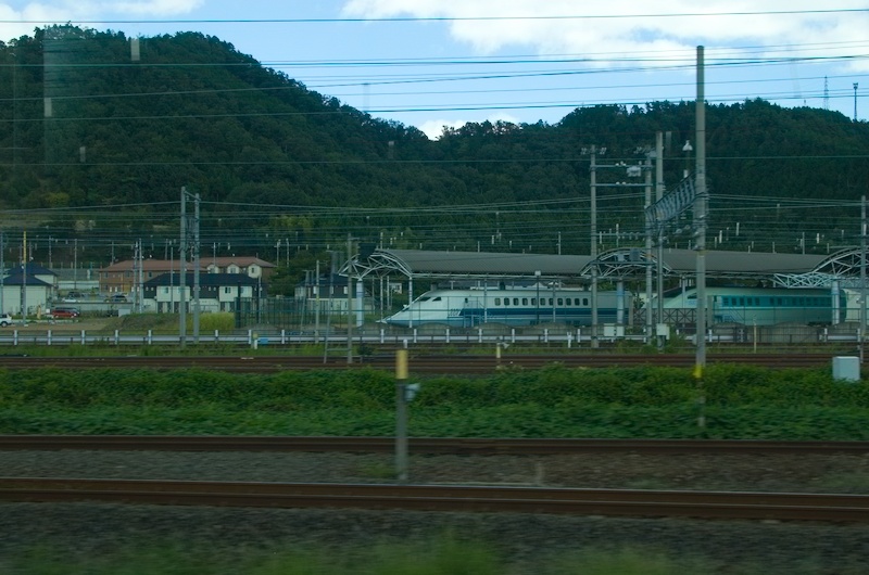 東海道線車窓